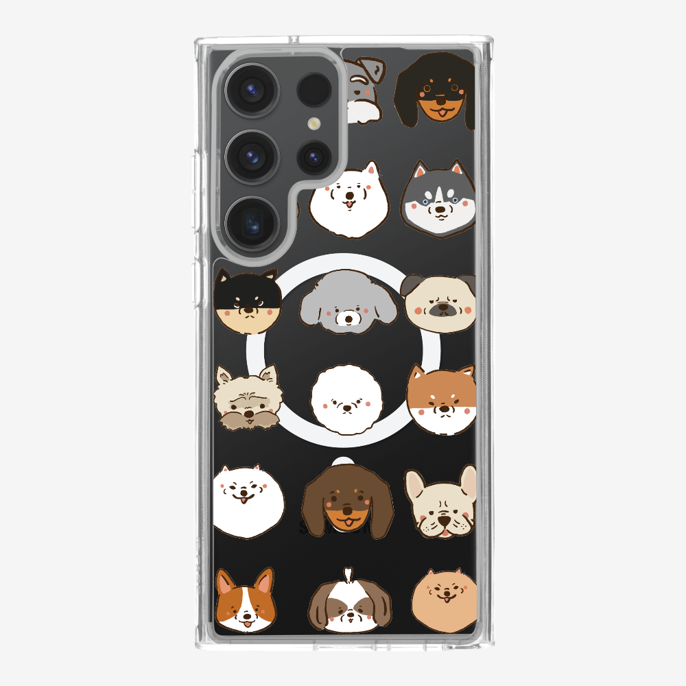 Puppy Family Seating Plan Phone Case