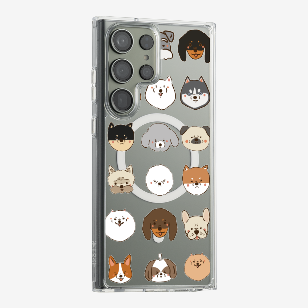 Puppy Family Seating Plan Phone Case