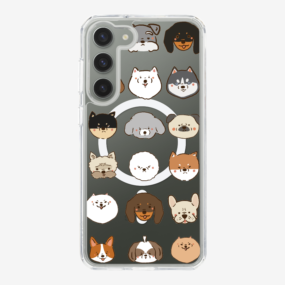 Puppy Family Seating Plan Phone Case