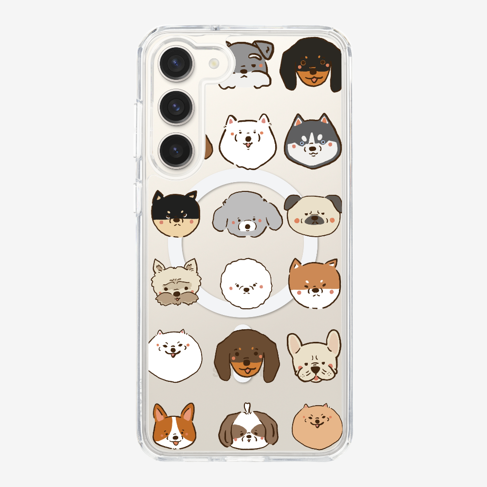 Puppy Family Seating Plan Phone Case