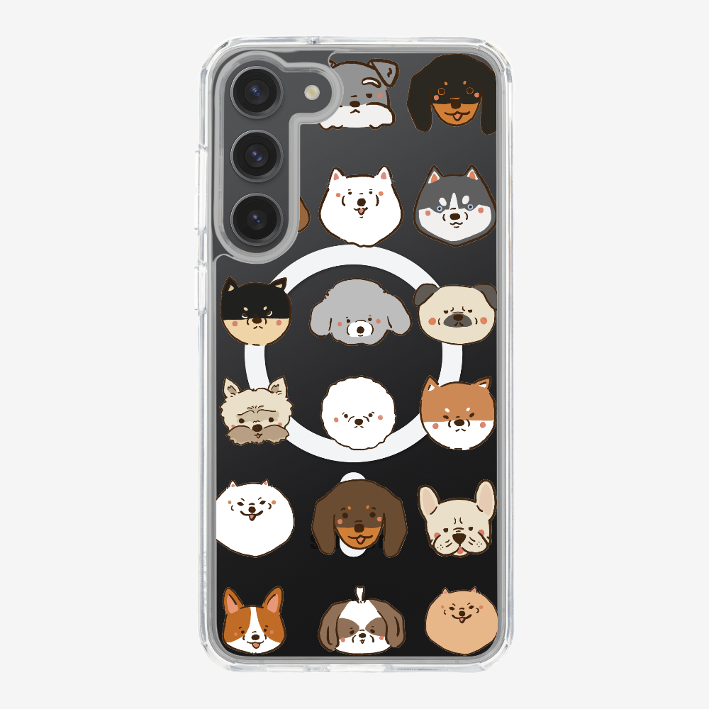 Puppy Family Seating Plan Phone Case