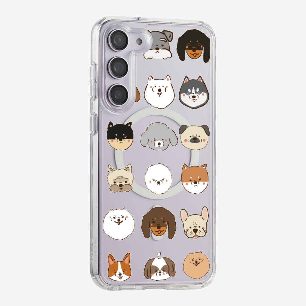 Puppy Family Seating Plan Phone Case