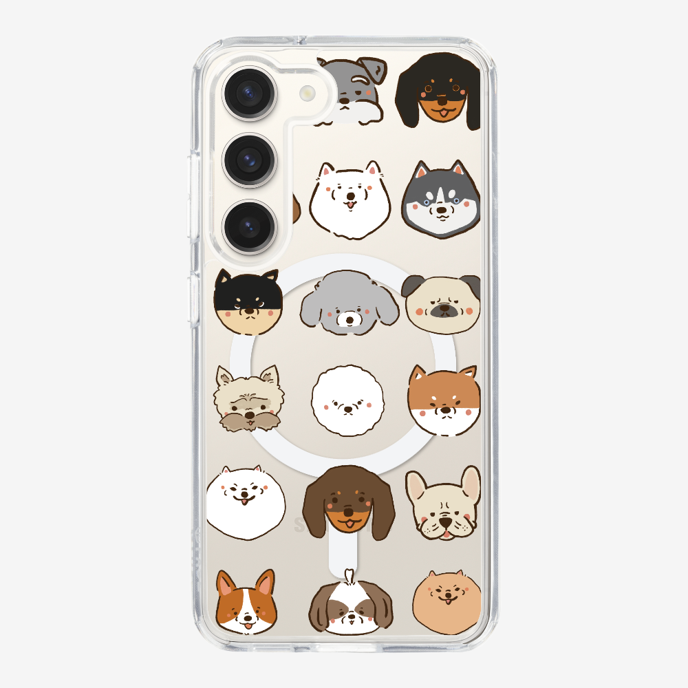 Puppy Family Seating Plan Phone Case