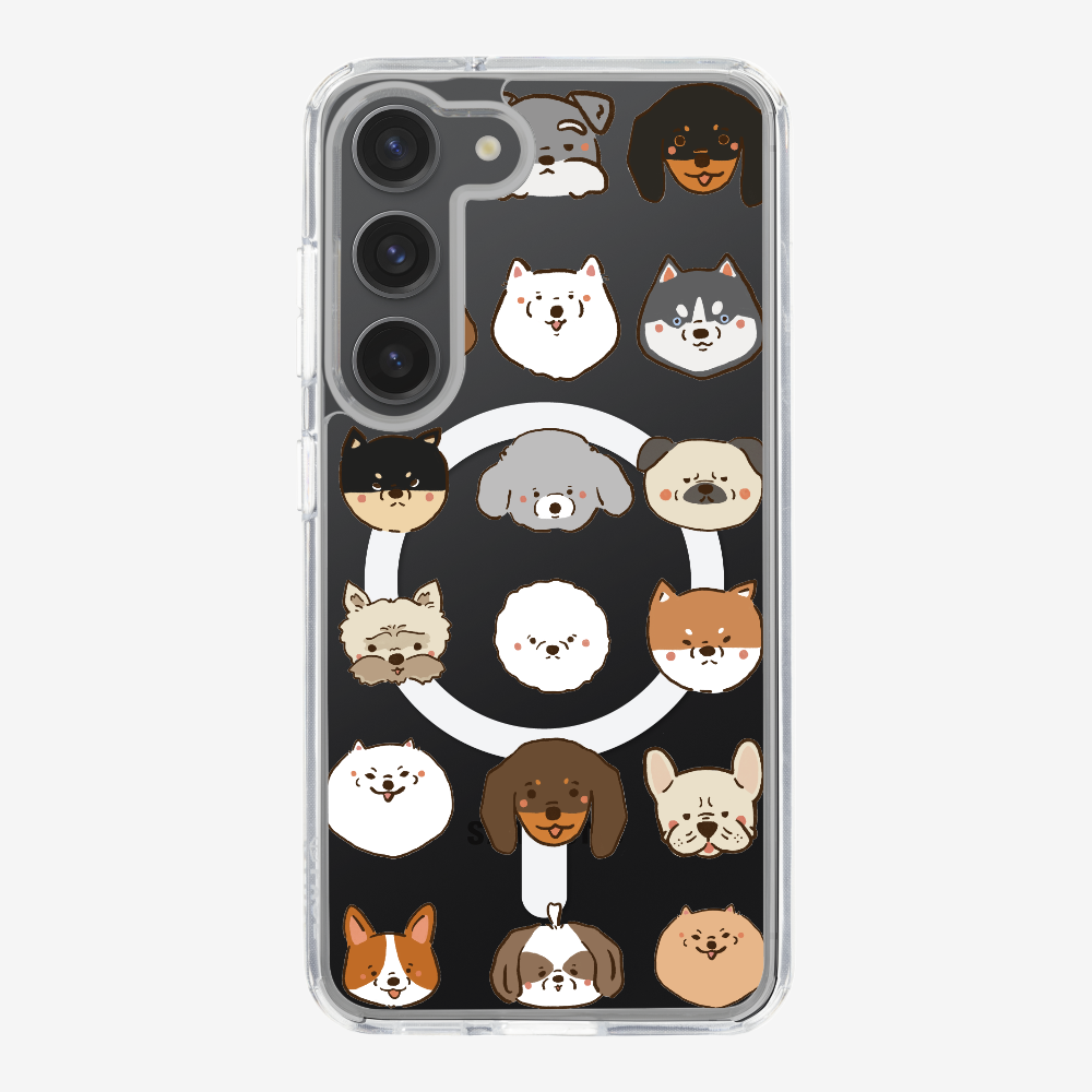 Puppy Family Seating Plan Phone Case