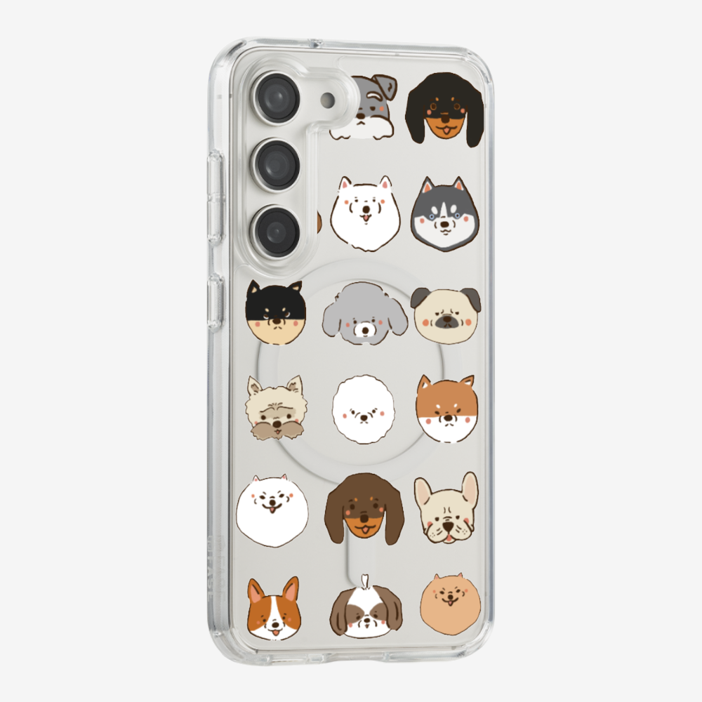 Puppy Family Seating Plan Phone Case