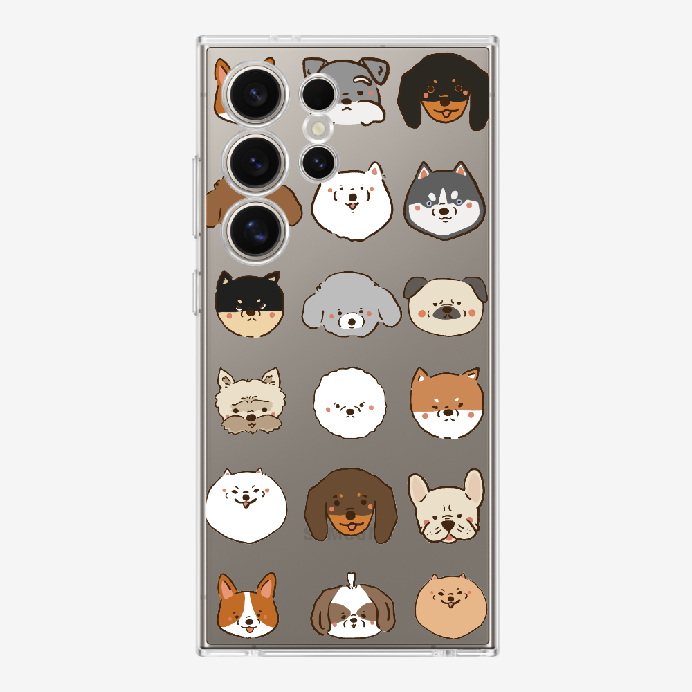 Puppy Family Seating Plan Phone Case