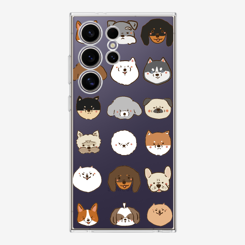 Puppy Family Seating Plan Phone Case