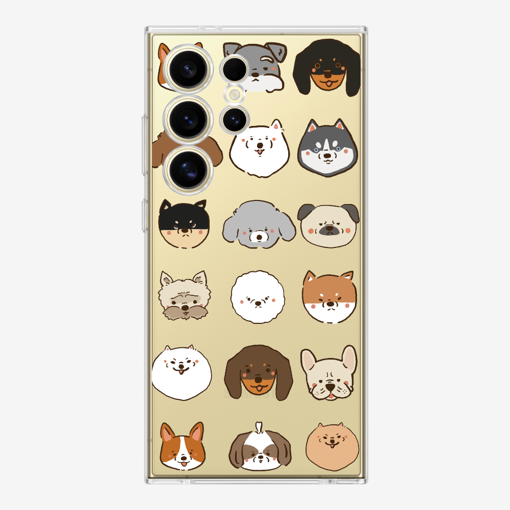 Puppy Family Seating Plan Phone Case