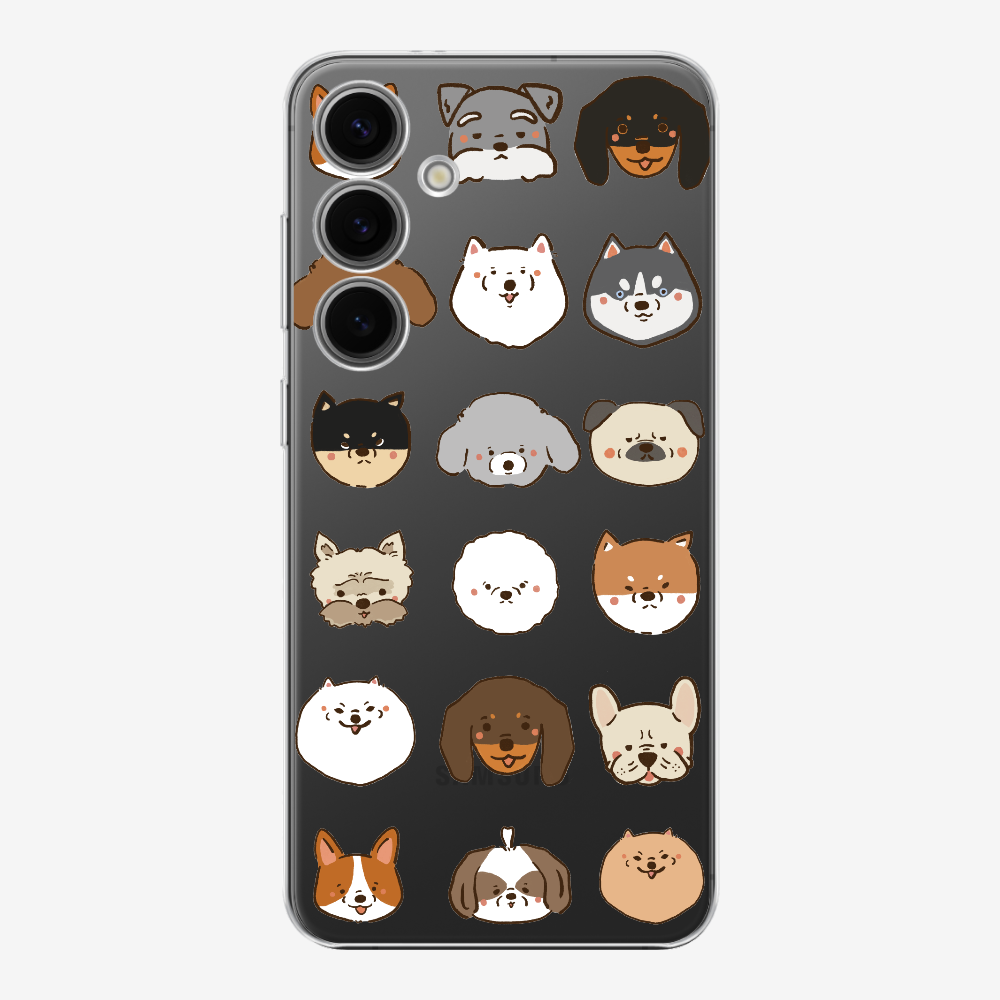 Puppy Family Seating Plan Phone Case