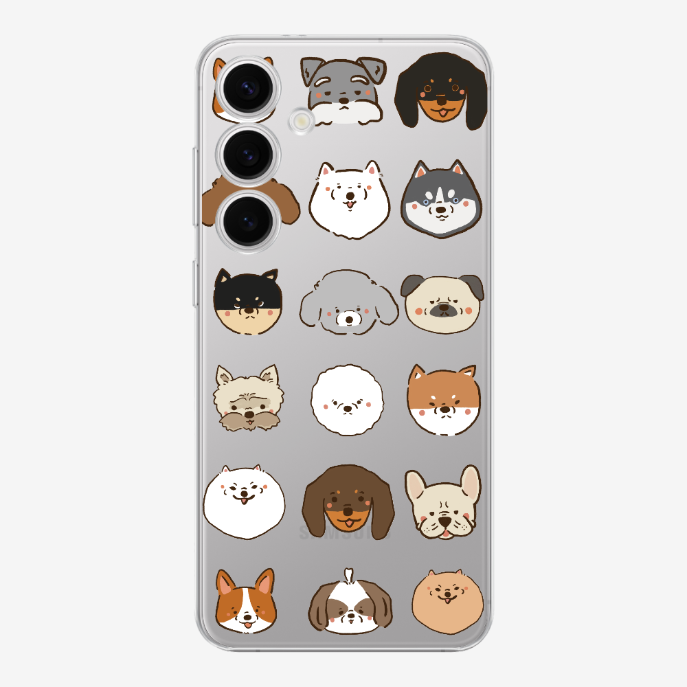 Puppy Family Seating Plan Phone Case