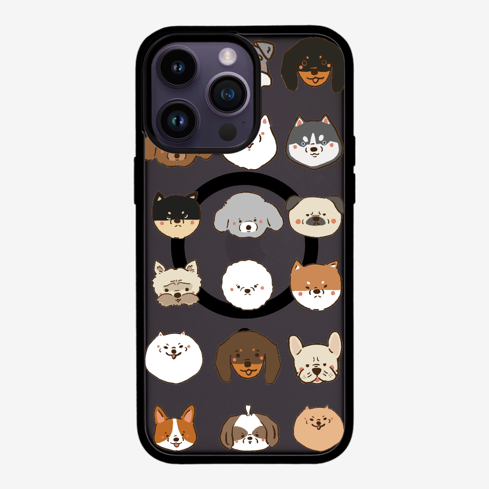 Puppy Family Seating Plan Phone Case