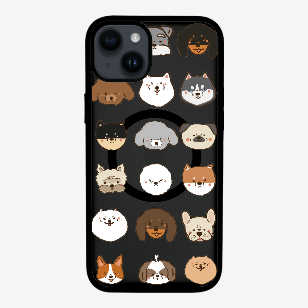 Puppy Family Seating Plan Phone Case