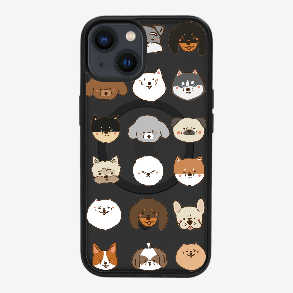 Puppy Family Seating Plan Phone Case