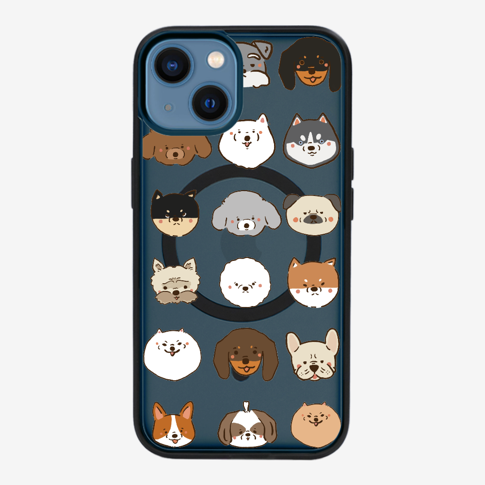 Puppy Family Seating Plan Phone Case