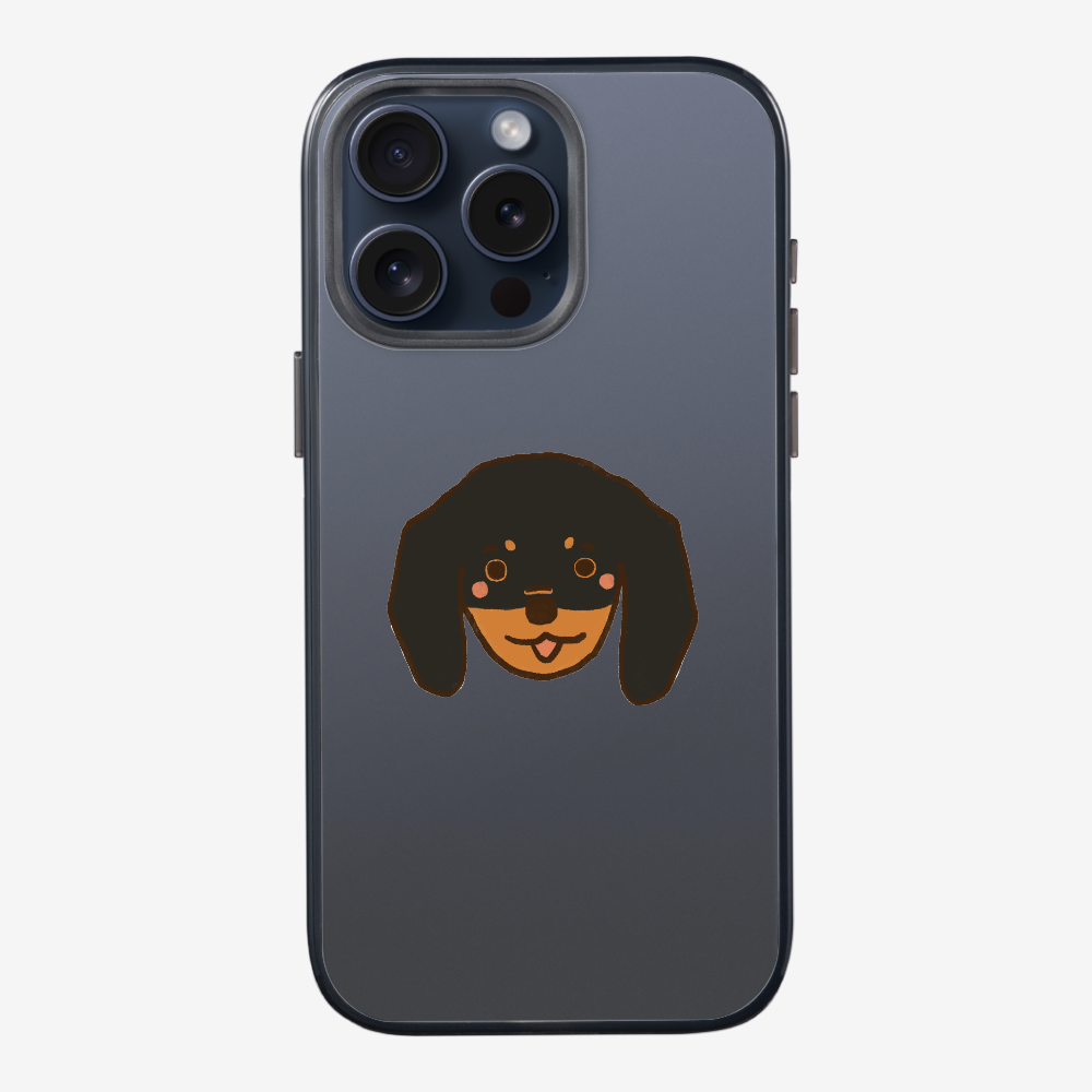 Germany Black Dachshund Phone Case