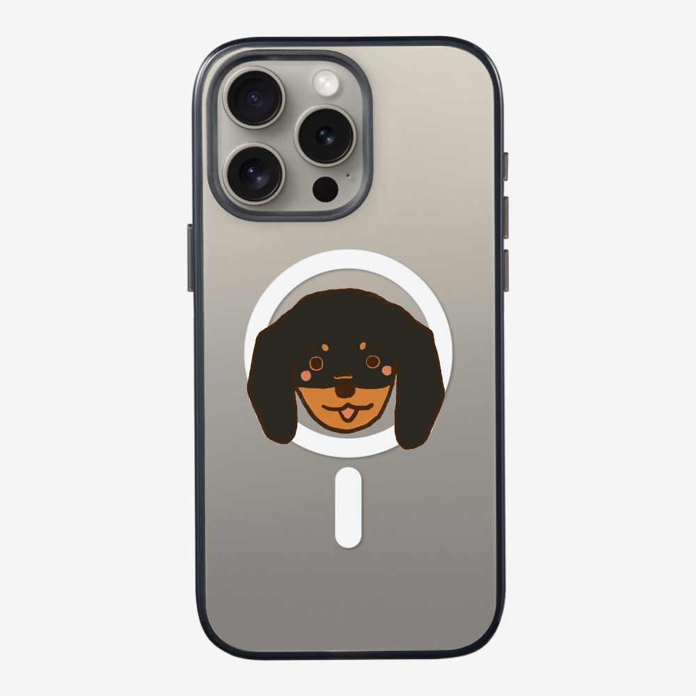 Germany Black Dachshund Phone Case