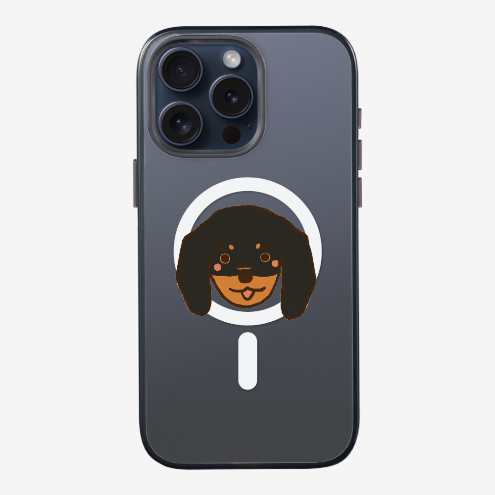 Germany Black Dachshund Phone Case