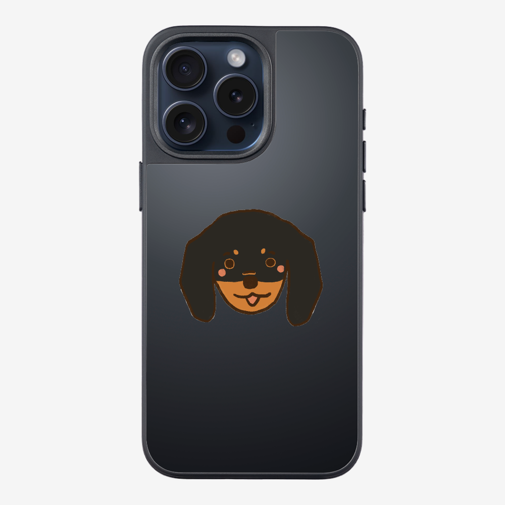 Germany Black Dachshund Phone Case