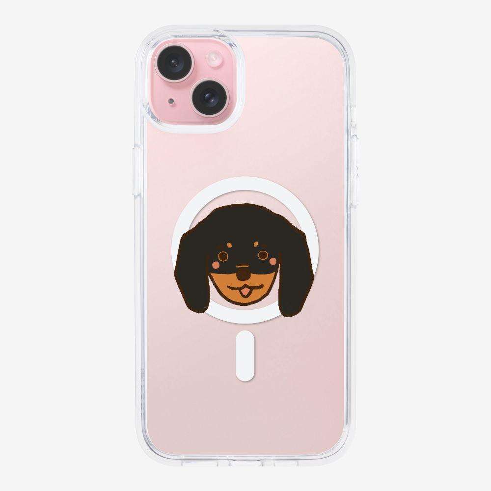 Germany Black Dachshund Phone Case