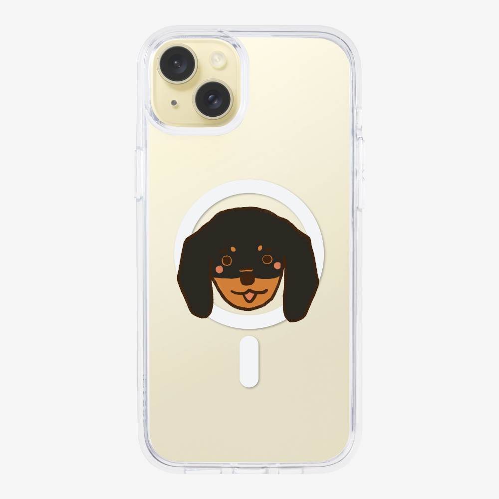 Germany Black Dachshund Phone Case