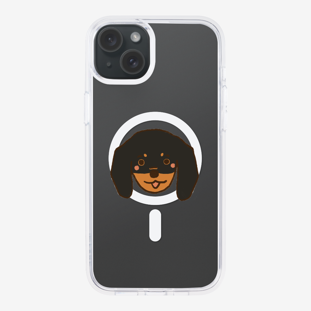 Germany Black Dachshund Phone Case