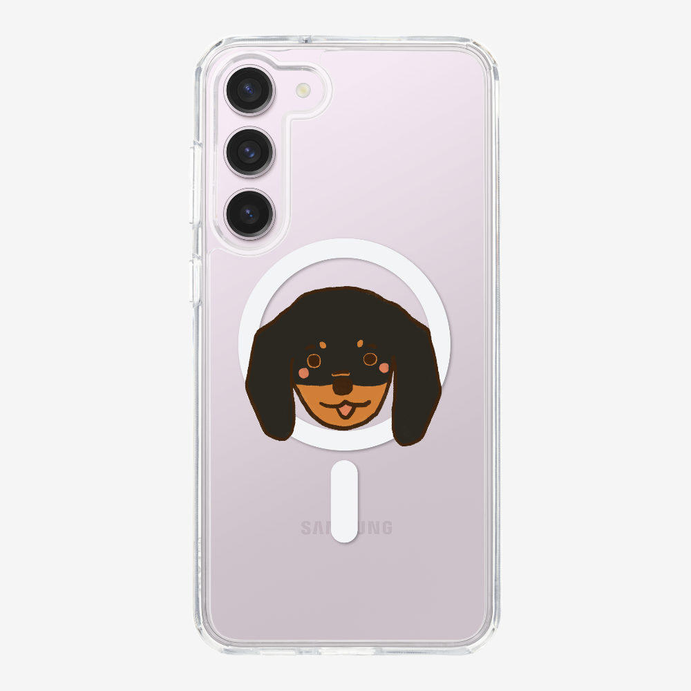 Germany Black Dachshund Phone Case