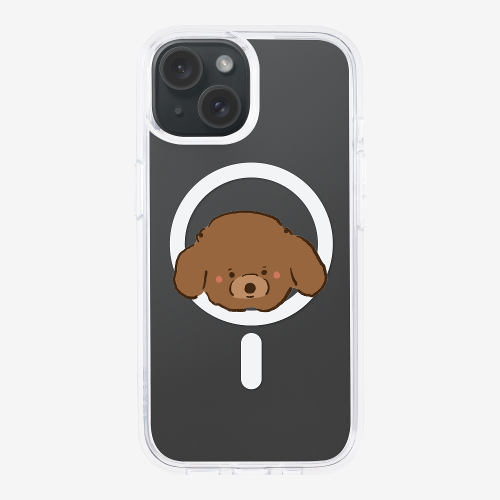 Germany Brown Poodle Phone Case