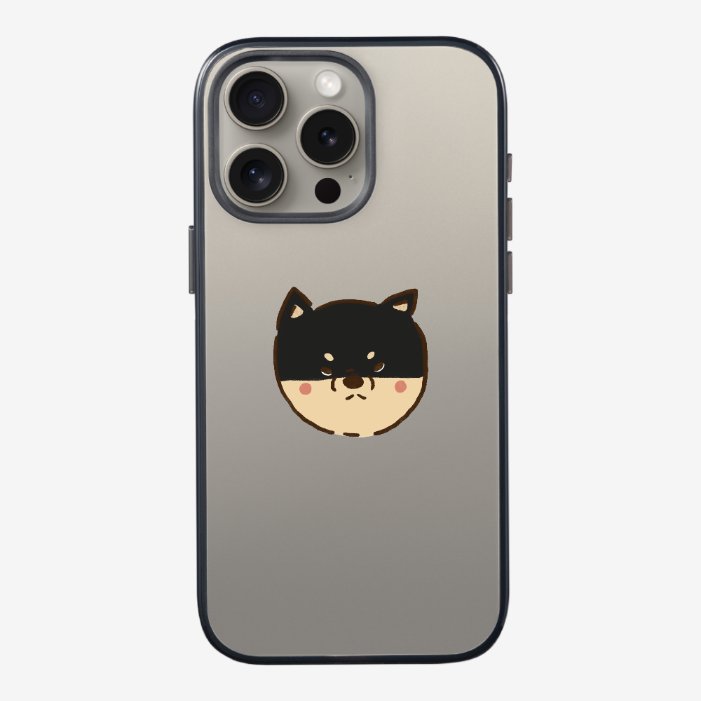 Black Japan Shiba Inu Phone Case