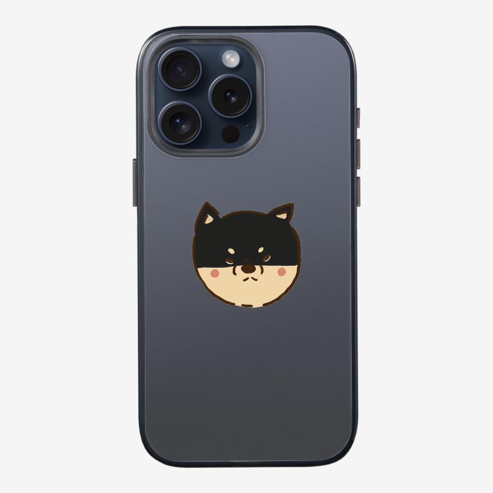 Black Japan Shiba Inu Phone Case