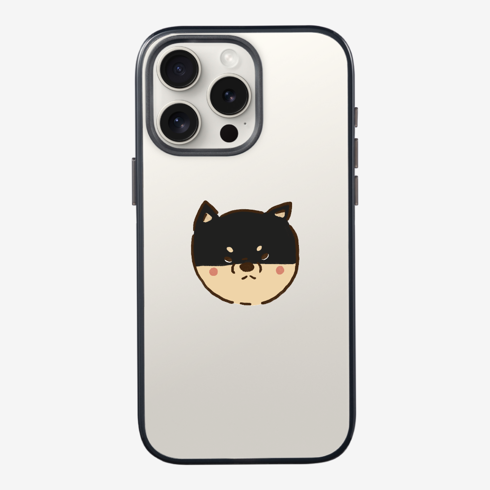 Black Japan Shiba Inu Phone Case