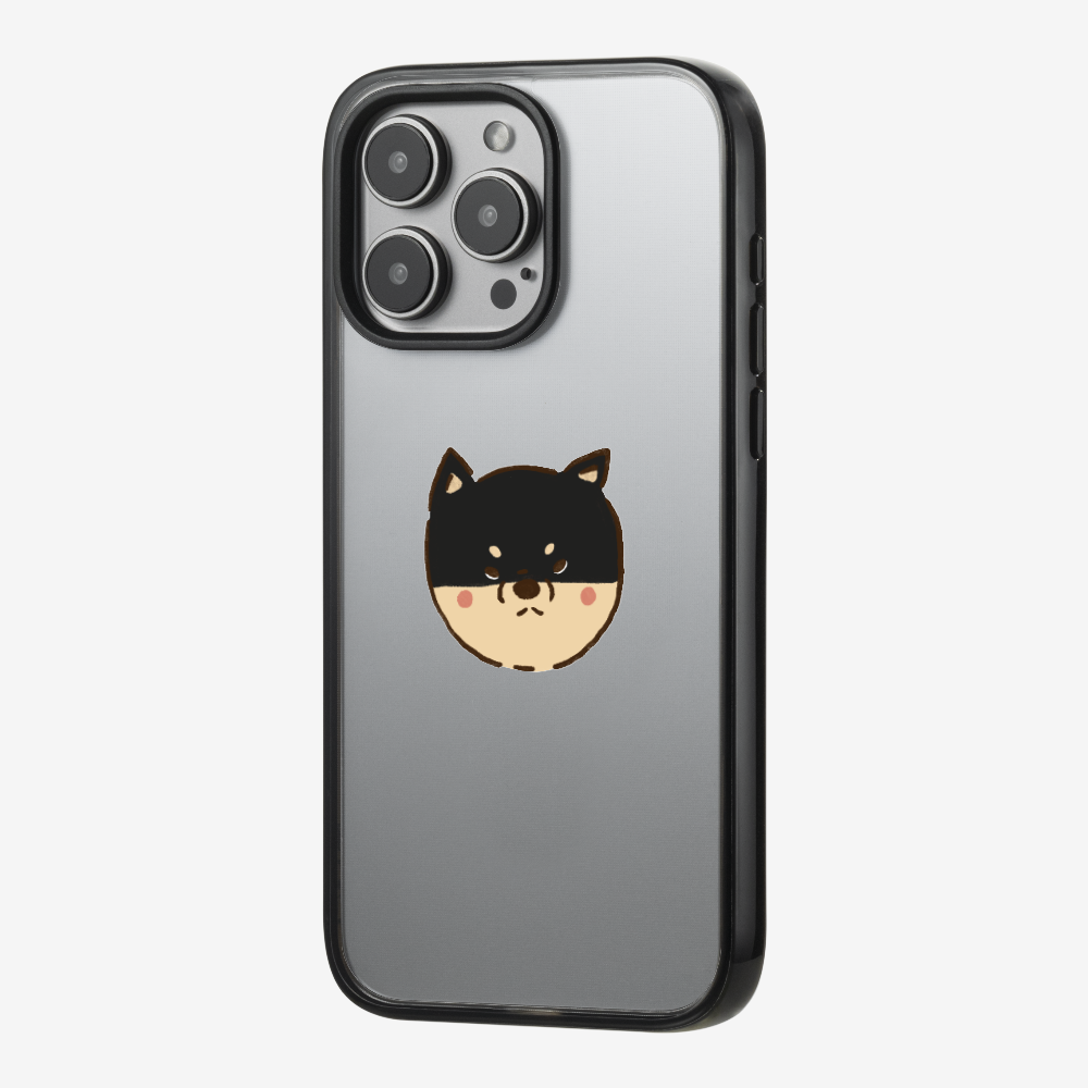 Black Japan Shiba Inu Phone Case