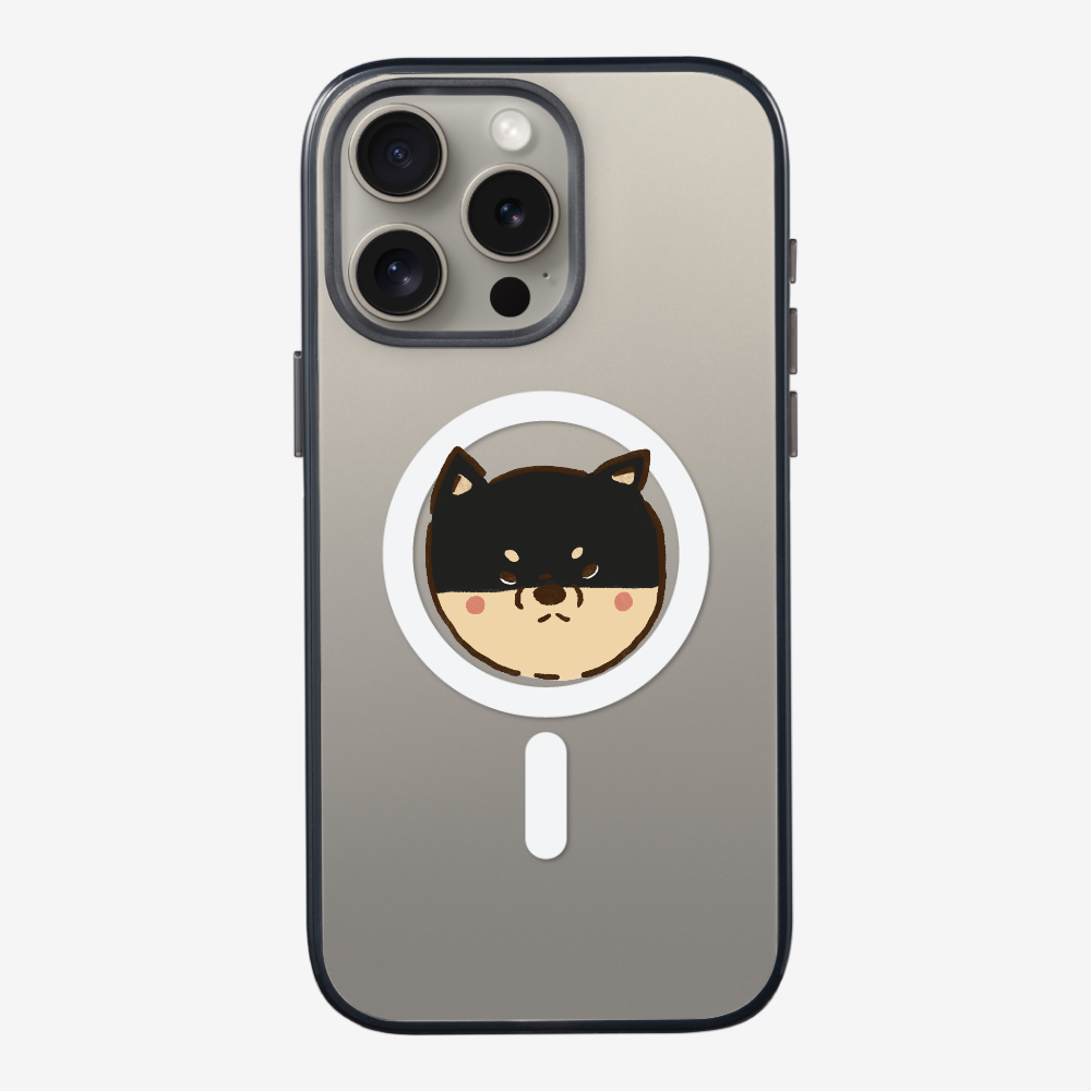 Black Japan Shiba Inu Phone Case