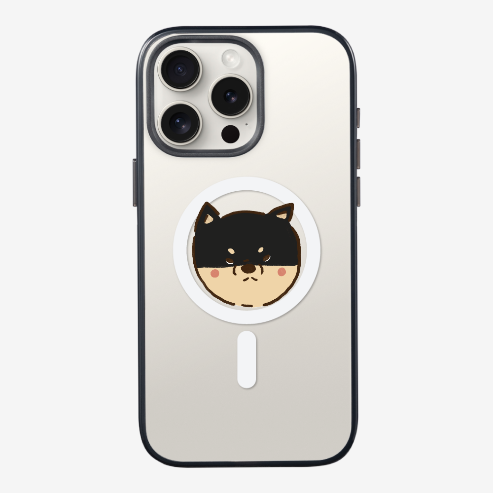 Black Japan Shiba Inu Phone Case