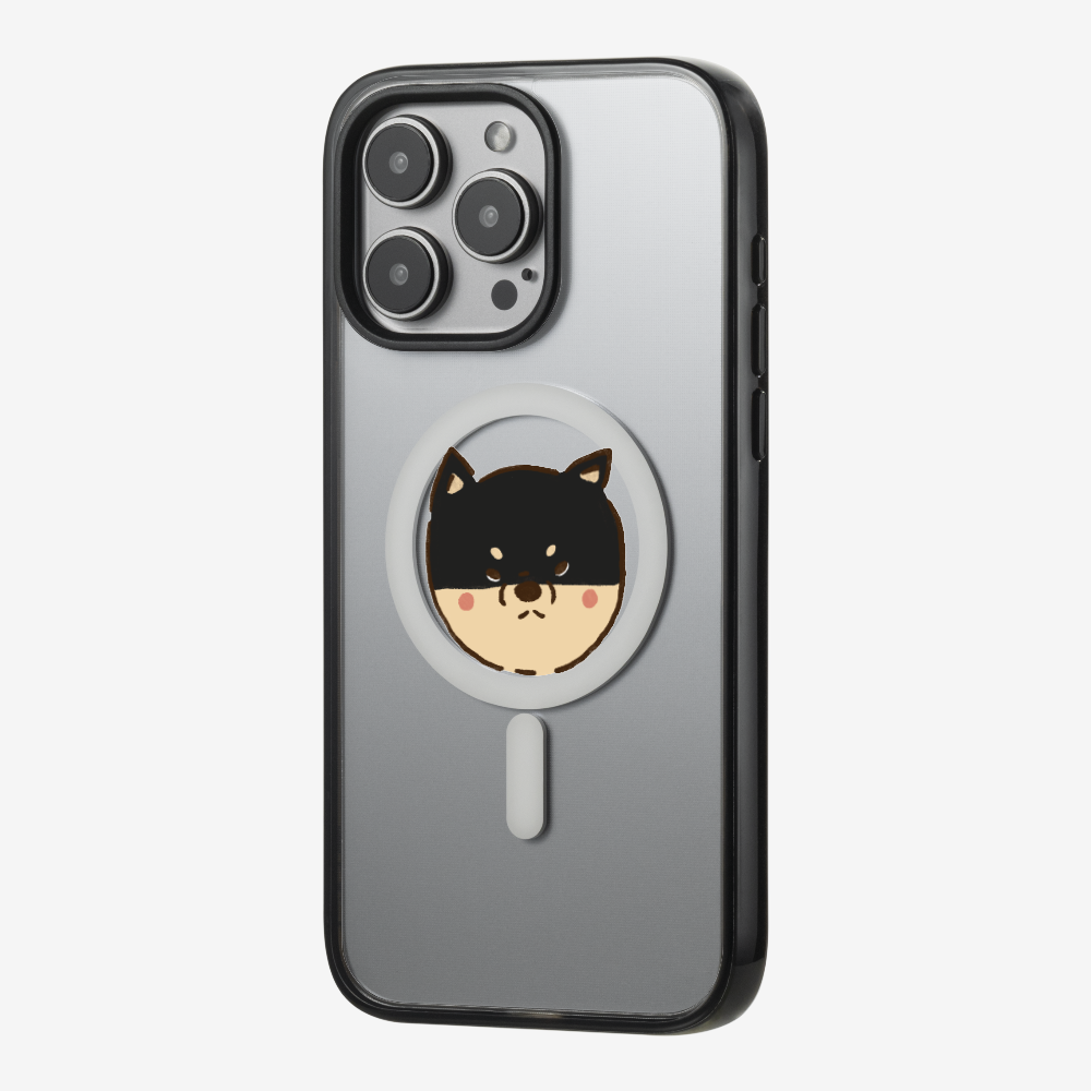 Black Japan Shiba Inu Phone Case