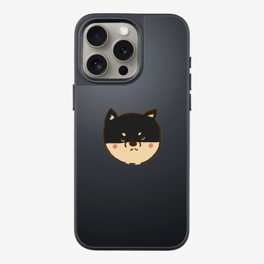 Black Japan Shiba Inu Phone Case