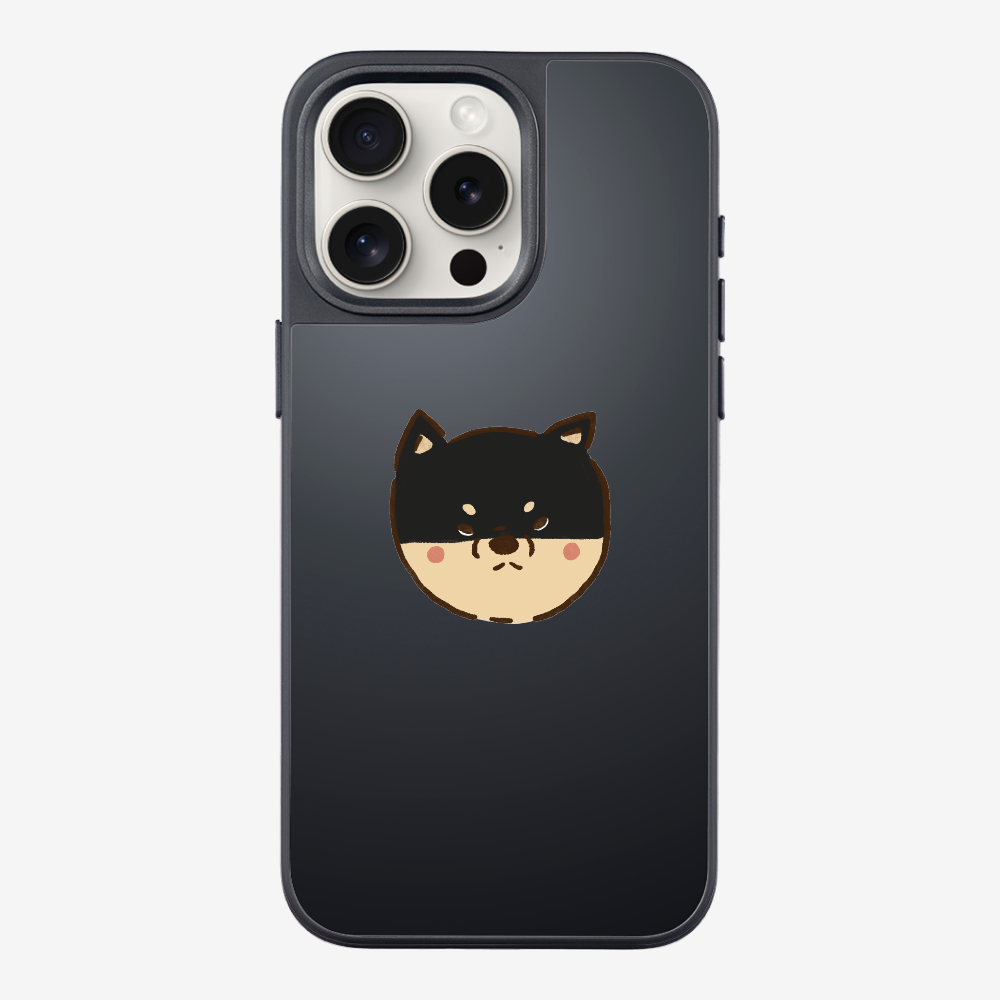 Black Japan Shiba Inu Phone Case