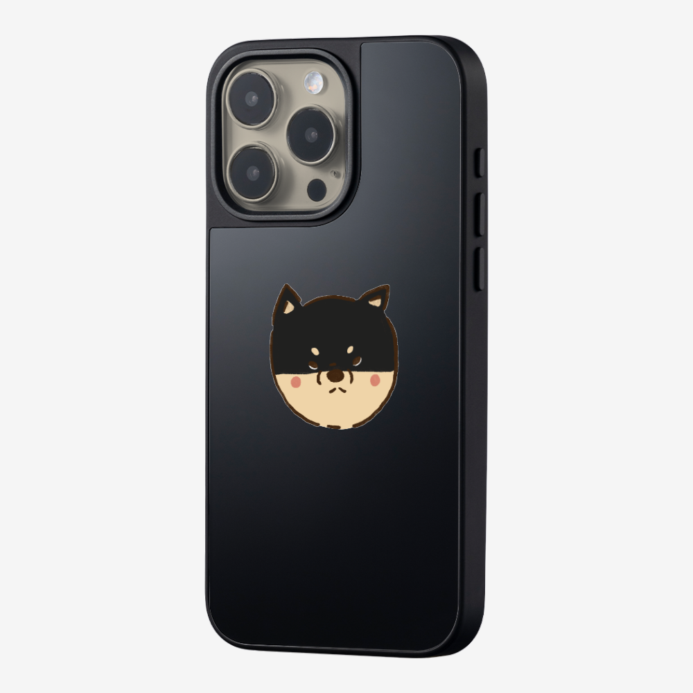 Black Japan Shiba Inu Phone Case