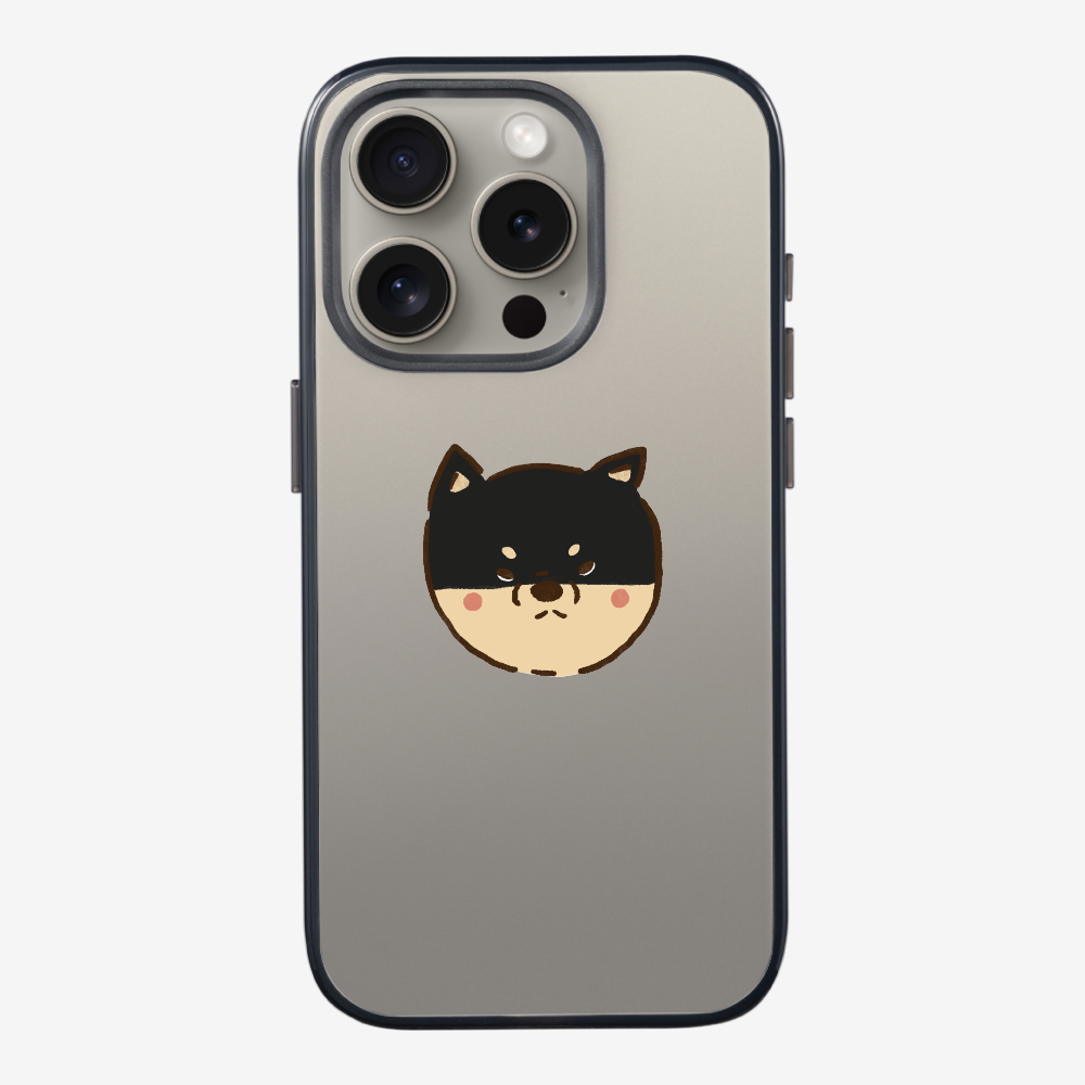 Black Japan Shiba Inu Phone Case