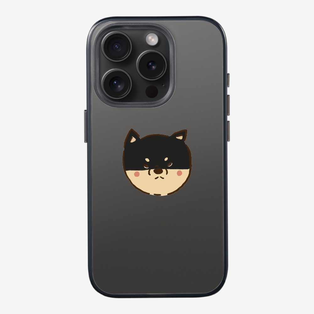 Black Japan Shiba Inu Phone Case