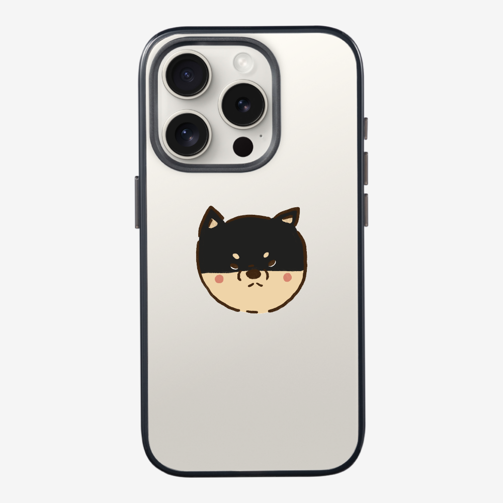 Black Japan Shiba Inu Phone Case