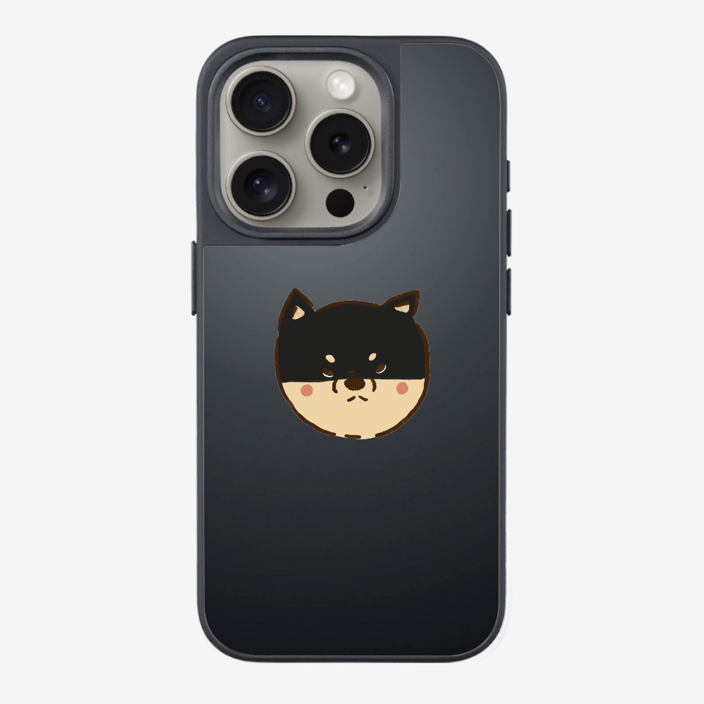 Black Japan Shiba Inu Phone Case