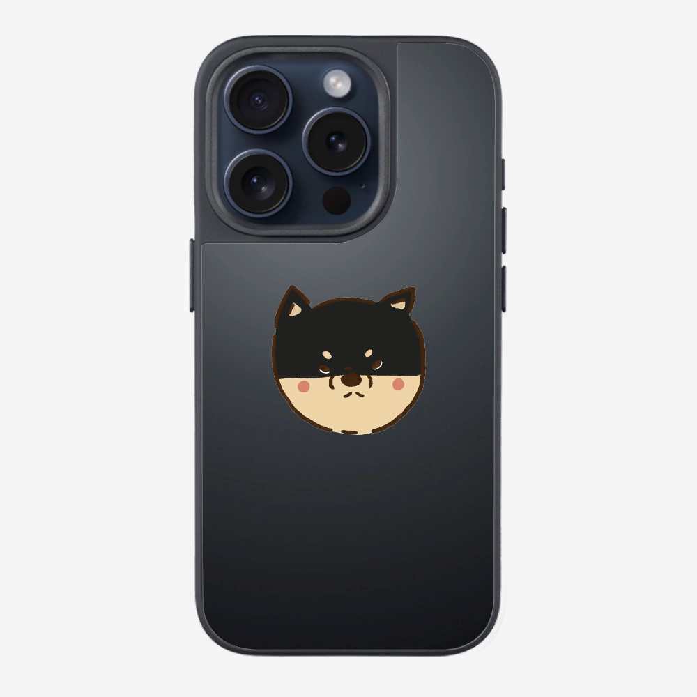 Black Japan Shiba Inu Phone Case