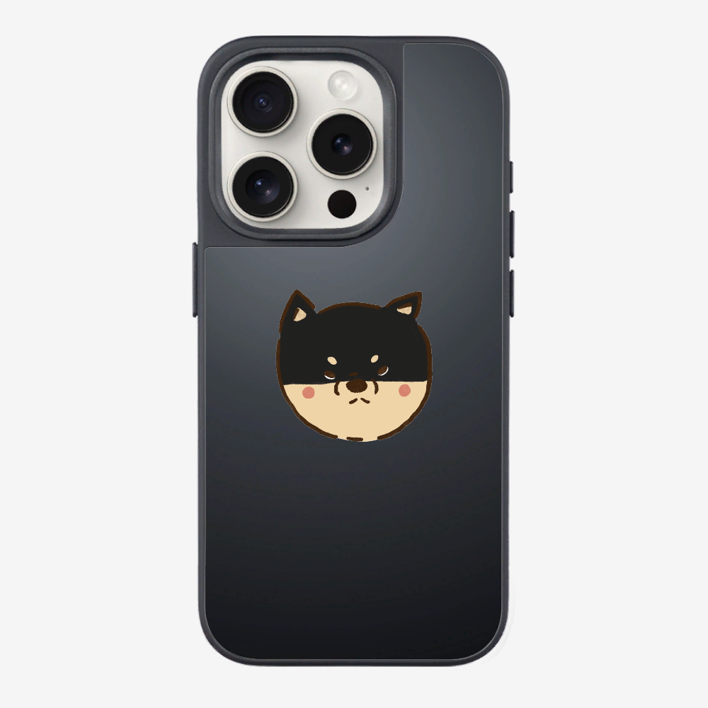 Black Japan Shiba Inu Phone Case