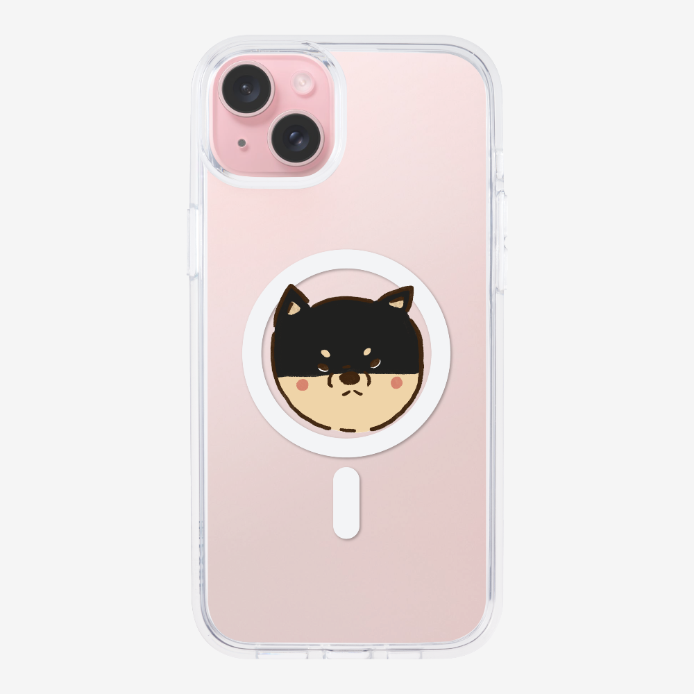 Black Japan Shiba Inu Phone Case