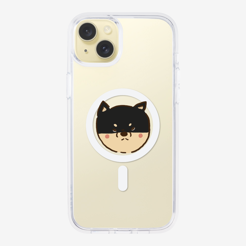 Black Japan Shiba Inu Phone Case