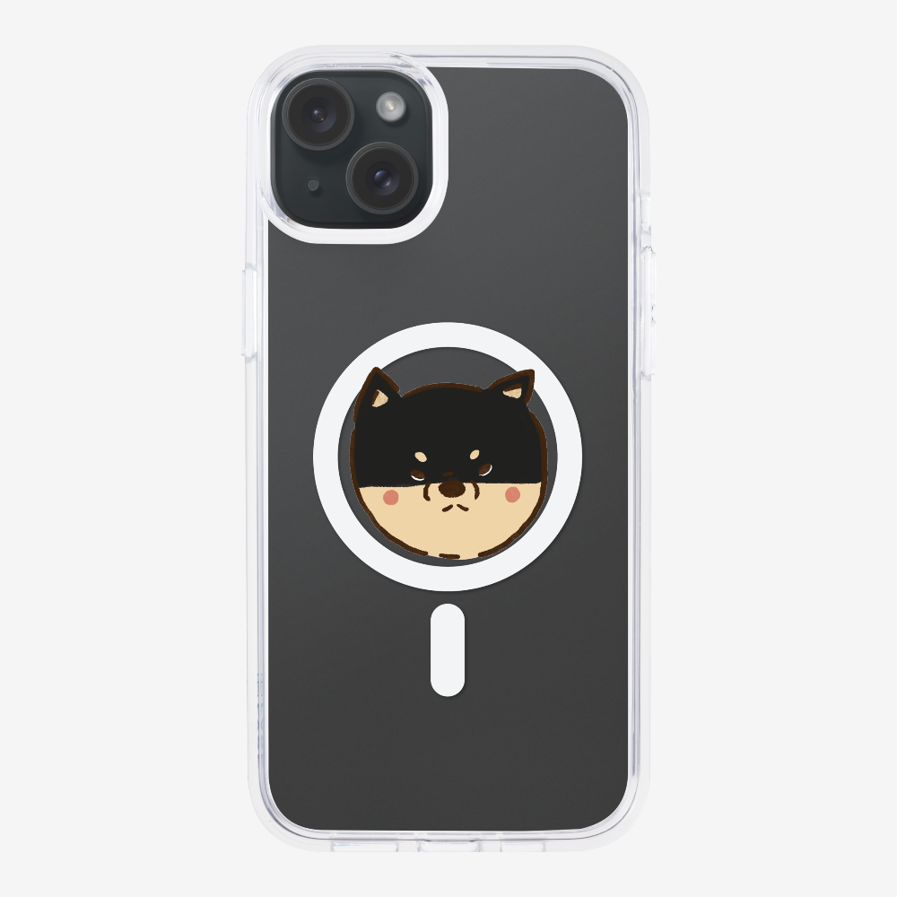 Black Japan Shiba Inu Phone Case