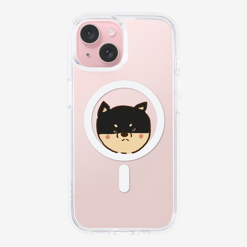 Black Japan Shiba Inu Phone Case