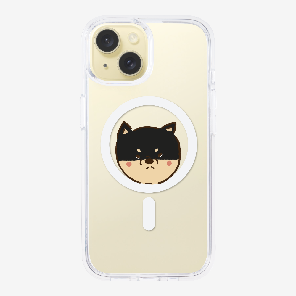 Black Japan Shiba Inu Phone Case