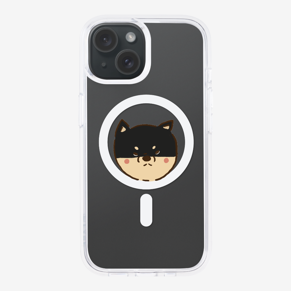 Black Japan Shiba Inu Phone Case