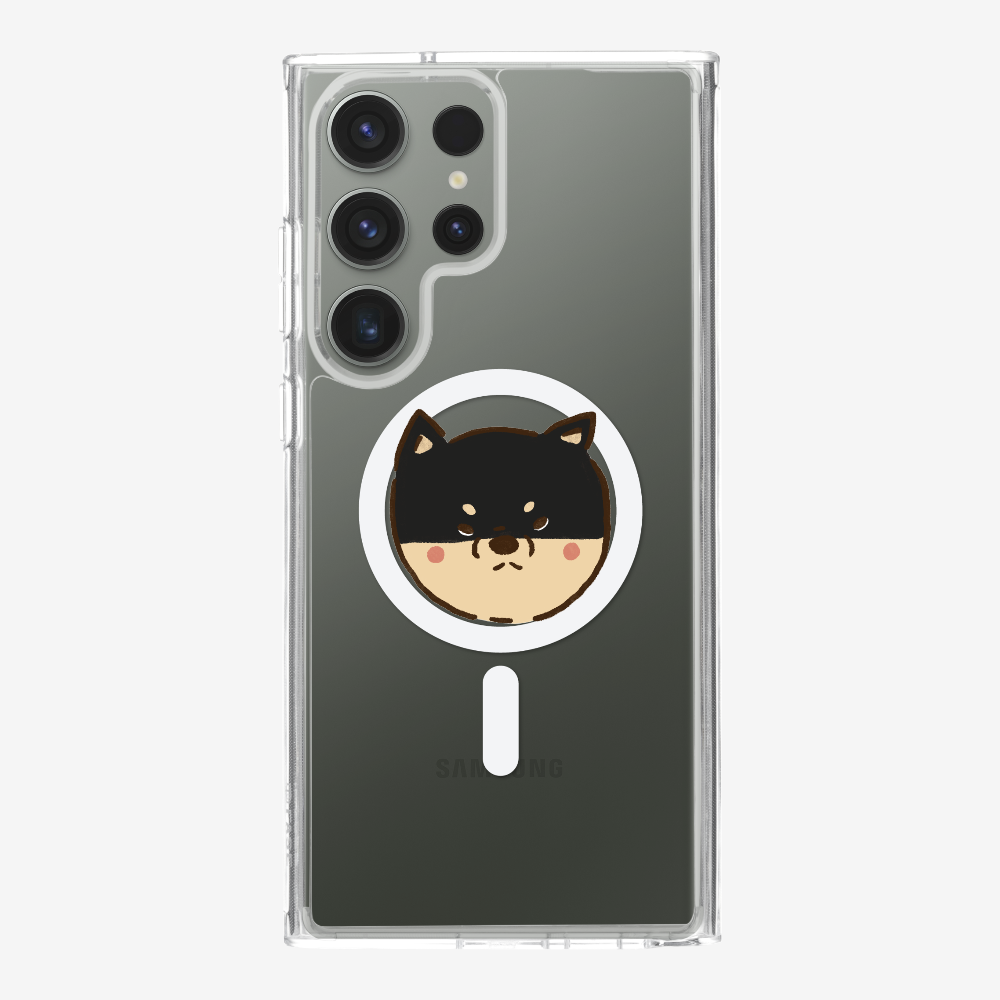 Black Japan Shiba Inu Phone Case